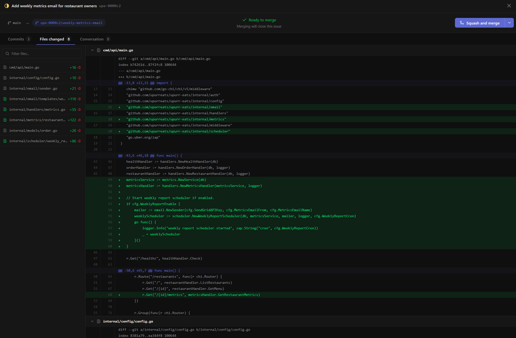 Pull request review